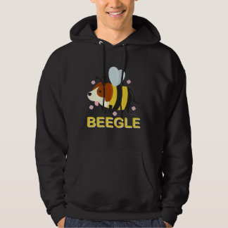 Moletom Beegle Beagle Bee  Dog Pun Cute