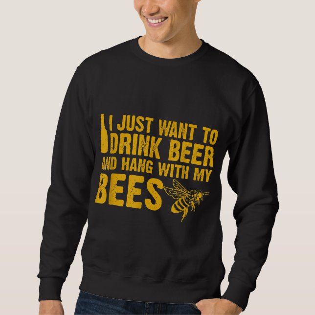 Moletom Beekeeper Beer Beer Beer (Frente)