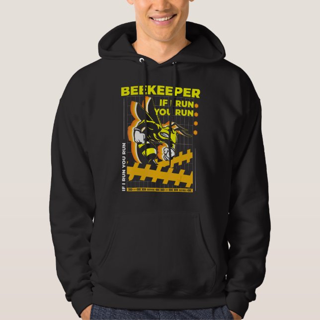 Moletom Beekeeper Se Eu Te Corro Bee 1 (Frente)