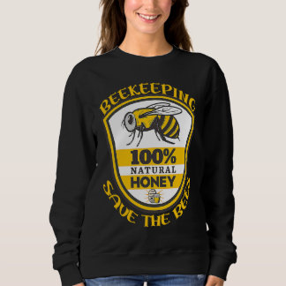 Moletom Beekeeping Save The Bees Quote
