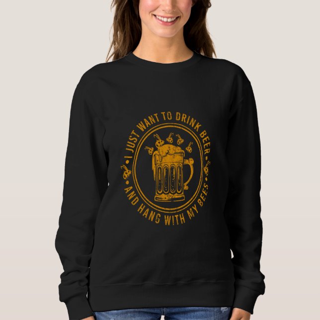Moletom Beer Bebado Beekeeper (Frente)