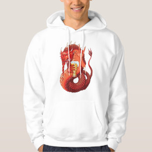 Moletom Beer Bebendo Dragão Hoodie