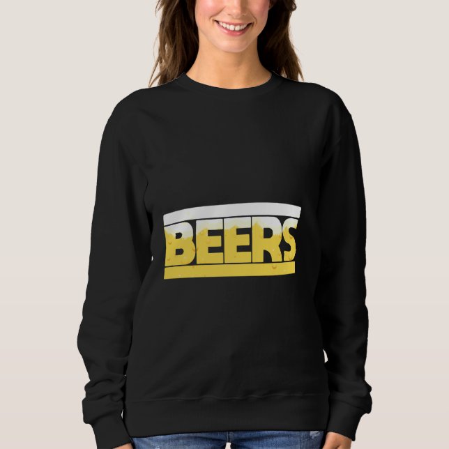 Moletom Beer Bubbles Bebendo Game Champion Beer Lover Par (Frente)
