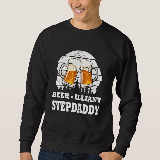 Moletom Beer Dia de os pais Illiant Stepdaddy Beer (Frente)