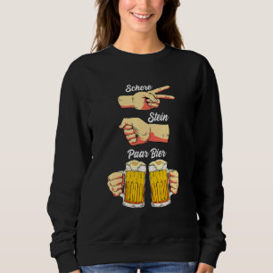 Moletom Beer Drinker Game Rock Paper Tesoura Oktoberfest
