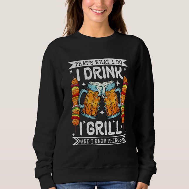 Moletom Beer Drinking  Men Women Graphic Drinkers Alcohol (Frente)