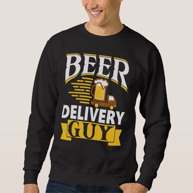 Moletom Beer Entrega Cara Álcool Bebida Bar Bebida Bebida (Frente)