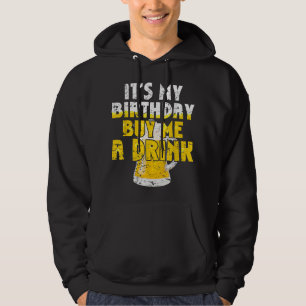 Moletom Beer Lover É o meu Comprar de aniversário Um Dri d