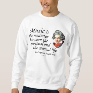 Moletom Beethoven na música