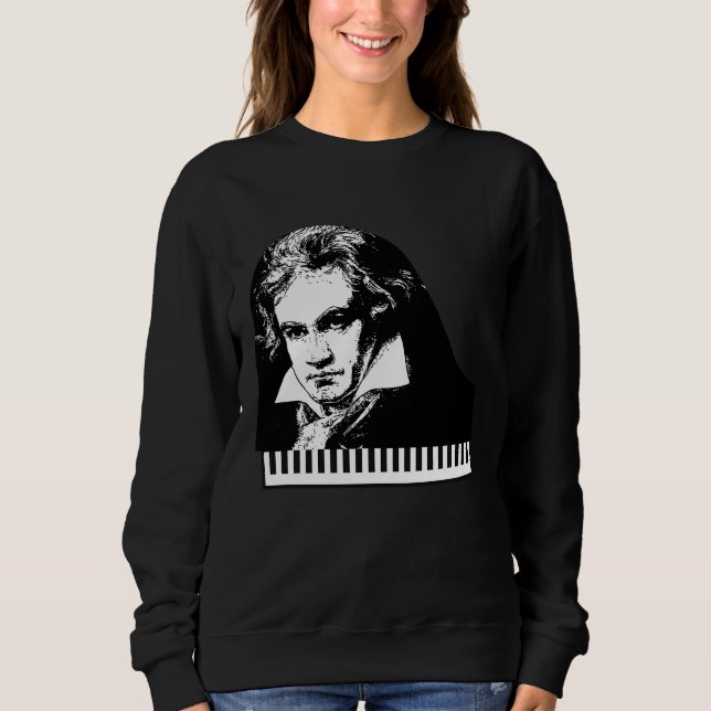 Moletom Beethoven van Beethoven Piano Teacher (Frente)