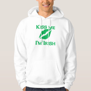 Moletom Beije-me que eu sou meio irlandês