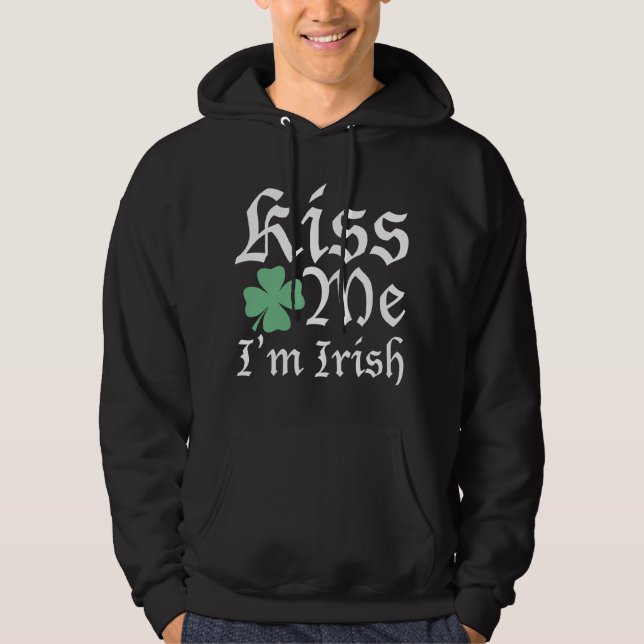 Moletom Beije-me, sou irlandês (Frente)