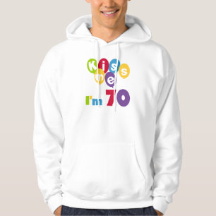 Moletom Beije-me, tenho 70 t-shirts e presentes