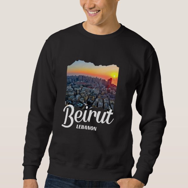 Moletom Beirut Lebanon Souvenir Beirut (Frente)