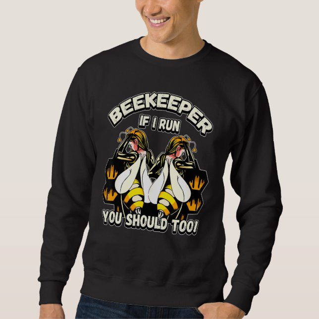 Moletom Bekeeper Se eu te correr também (Frente)