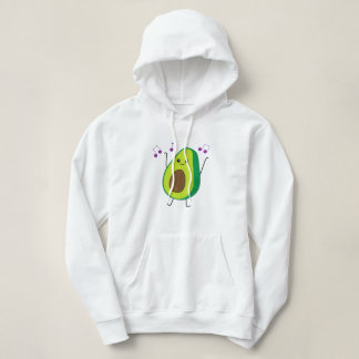 Moletom Bela dança Avocado Mulheres Hoodie Sweet