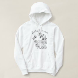 Moletom Bela Dancer Darbuka Drum Hooshshirt básica