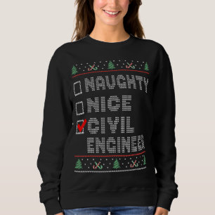 Moletom Bela Engenheiro Civil Correspondente ao Natal Gro