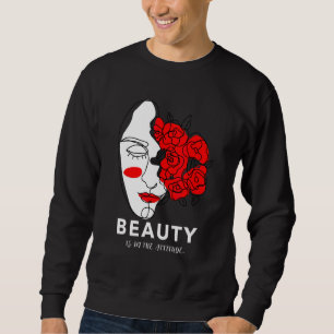 Moletom Beleza Diária Positiva e Inspiradora Está No