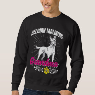Moletom BELGA MALINOIS GRANDMA Cachorro Vovó Malinois Gran