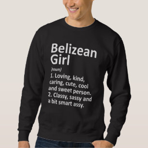Moletom BELIZEAN GIRL BELIZE Dotou Raízes Domésticas Engra