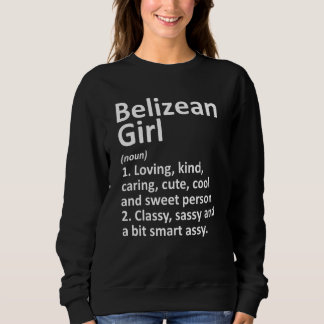 Moletom BELIZEAN GIRL BELIZE Dotou Raízes Domésticas Engra