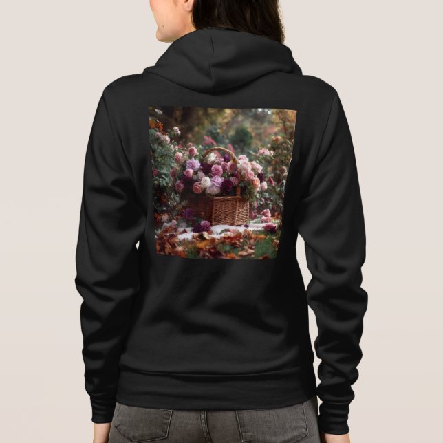 Moletom Bella+Canvas Full-Zip Hoodie (Verso)