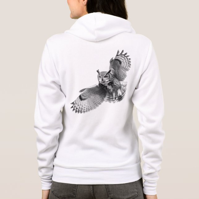 Moletom Bella+Canvas Full-Zip Hoodie (Verso)