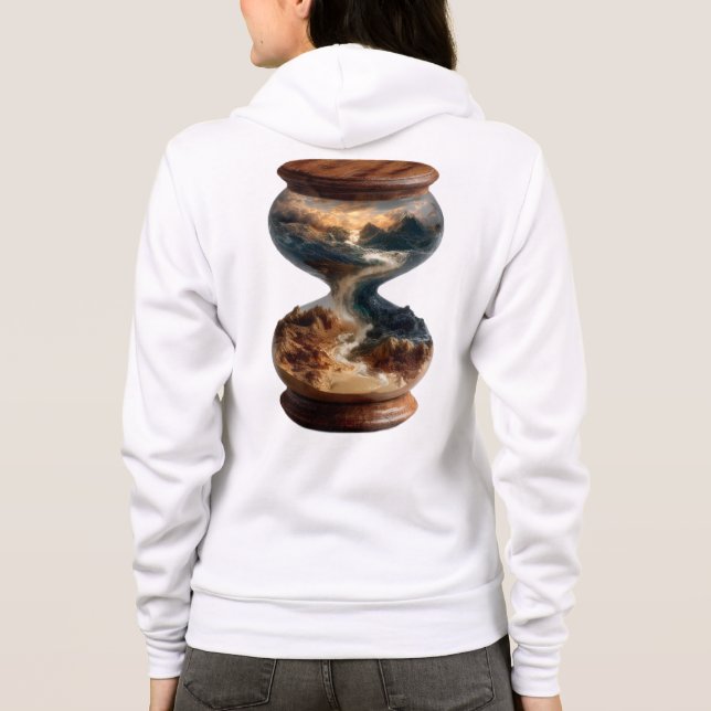 Moletom Bella+Canvas Full-Zip Hoodie (Verso)