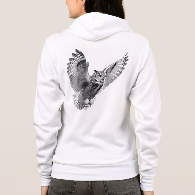 Moletom Bella+Canvas Full-Zip Hoodie (Verso)