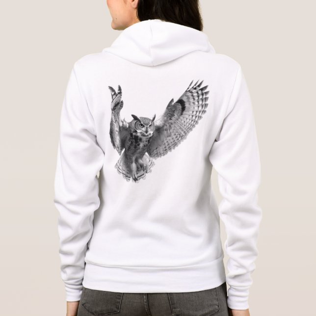 Moletom Bella+Canvas Full-Zip Hoodie (Verso)