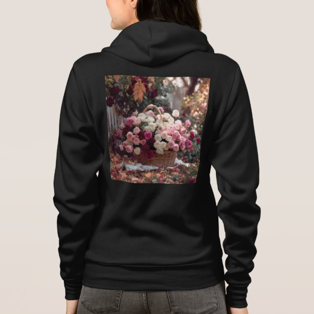 Moletom Bella+Canvas Full-Zip Hoodie (Verso)