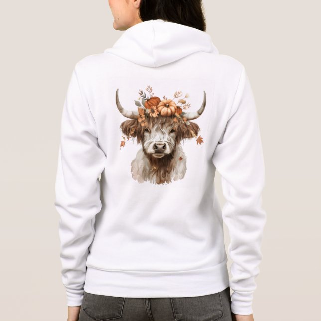 Moletom Bella+Canvas Full-Zip Hoodie (Verso)