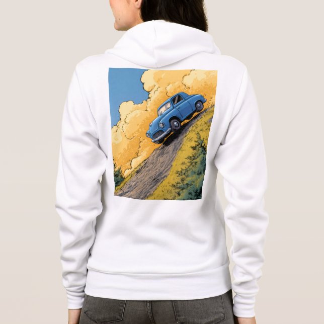 Moletom Bella+Canvas Full-Zip Hoodie (Verso)