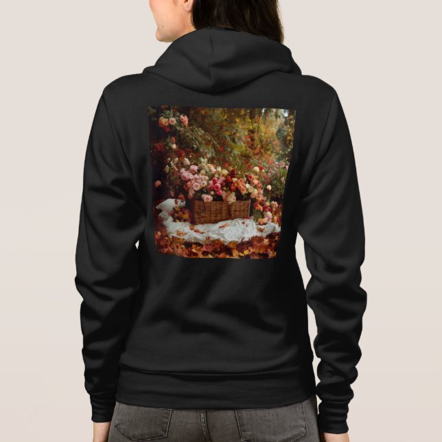 Moletom Bella+Canvas Full-Zip Hoodie (Verso)