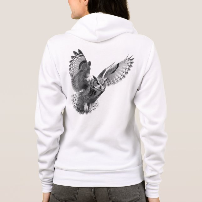 Moletom Bella+Canvas Full-Zip Hoodie (Verso)