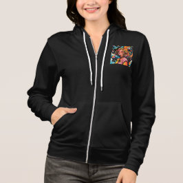 Moletom Bella+Canvas Full-Zip Hoodie