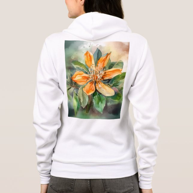 Moletom Bella+Canvas Full-Zip Hoodie (Verso)