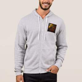 Moletom Bella+Canvas-Zip - Abstrato 10 Hoodie