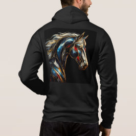 Moletom Bella+Canvas-Zip - Abstrato 18 Hoodie