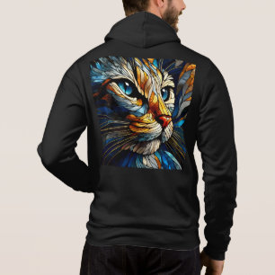 Moletom Bella+Canvas-Zip - Abstrato 27 Hoodie