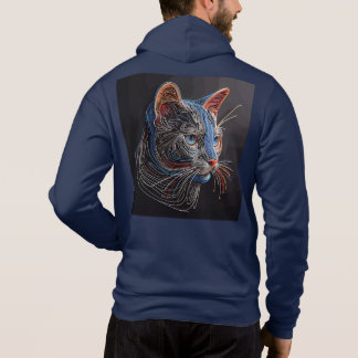 Moletom Bella+Canvas-Zip - Abstrato 29 Hoodie