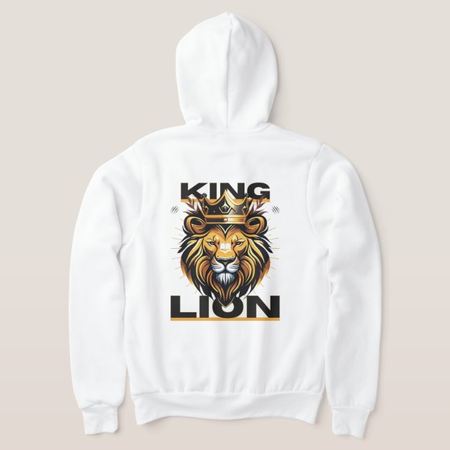 Moletom Bella + Cheio Zip Hoodie (Postura das costas)