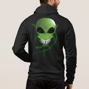 Moletom Bella de alienígena Verde Masculina+Cheio de Canva