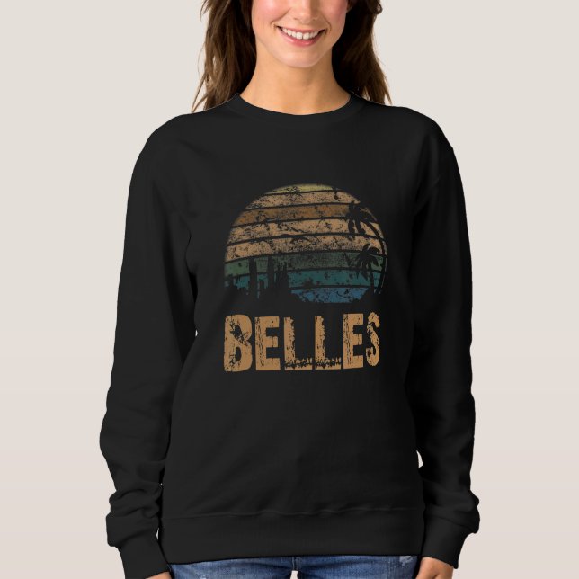 Moletom Belles Vintage Sunset Distressed (Frente)