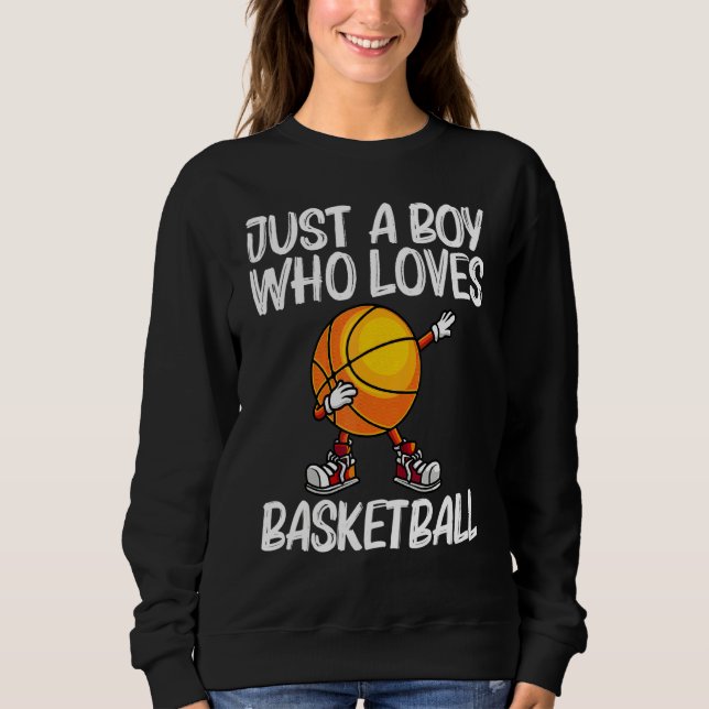 Moletom Belo Basquete Para Meninos Jogadores De Basquete E (Frente)