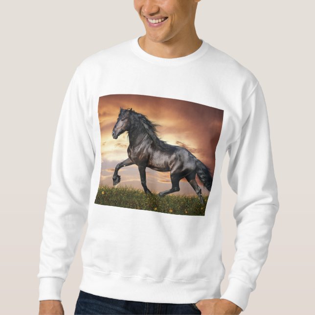 Moletom Belo Cavalo Negro (Frente)