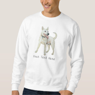 Moletom belo e bonito cão-grande americano
