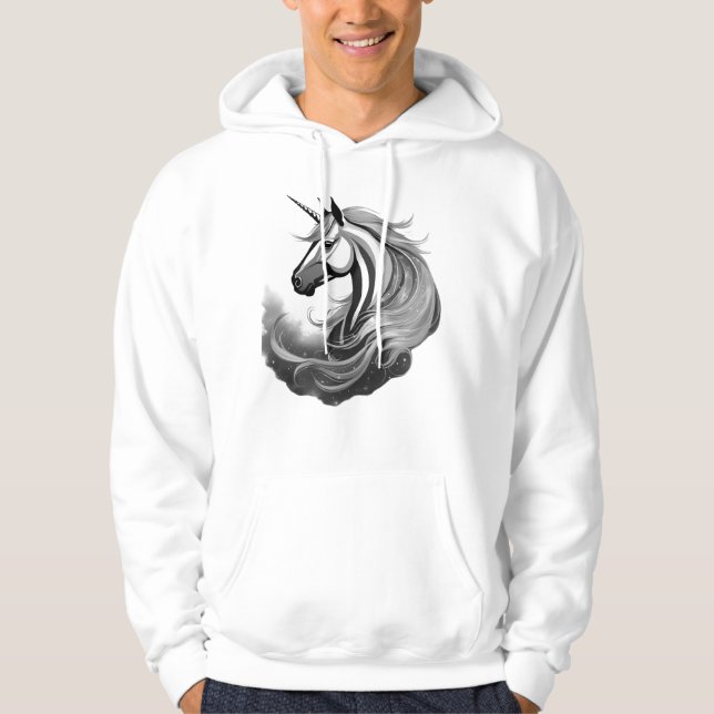 Moletom Belo Rosto de Cavalo Jovem - (Frente)