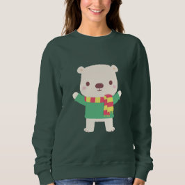 Moletom Belo Urso Polar de Natal